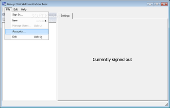 Microsoft Office Communications Server 2007 R2 Group Chat Administration Tool screenshot 3