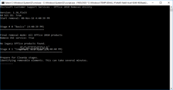 Microsoft Office Suite Removal Tool screenshot 2