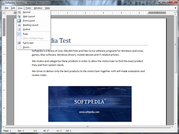 Microsoft Office Word Viewer screenshot 2
