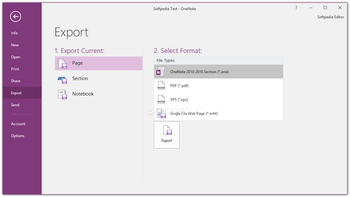 Microsoft OneNote screenshot 9