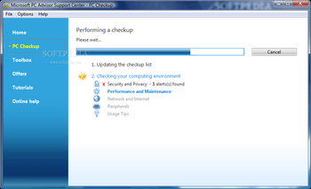 Microsoft PC Advisor screenshot 2