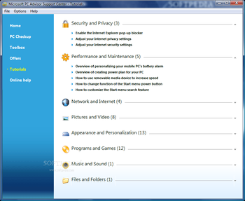 Microsoft PC Advisor screenshot 5