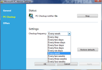 Microsoft PC Advisor screenshot 7