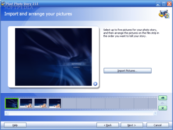 Microsoft Plus PhotoStory LE screenshot 2