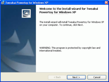 Microsoft PowerToys XP screenshot 2