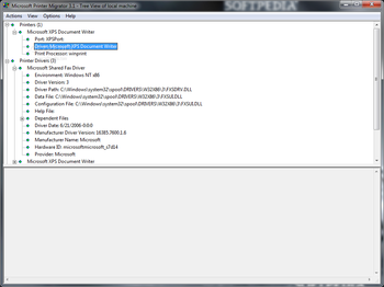 Microsoft Print Migrator screenshot