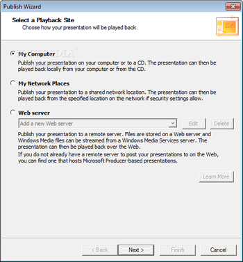 Microsoft Producer for Microsoft Office PowerPoint screenshot 13