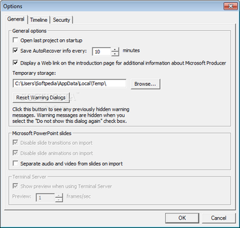 Microsoft Producer for Microsoft Office PowerPoint screenshot 15