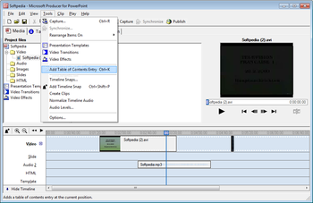 Microsoft Producer for Microsoft Office PowerPoint screenshot 7