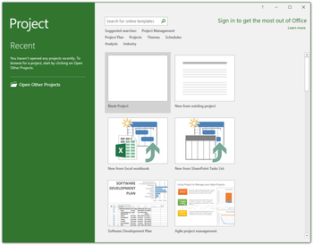 Microsoft Project Professional screenshot 2