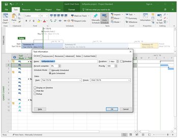 Microsoft Project Standard screenshot 6