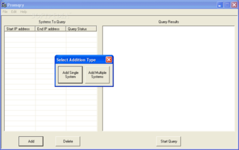 Microsoft PromqryUI screenshot