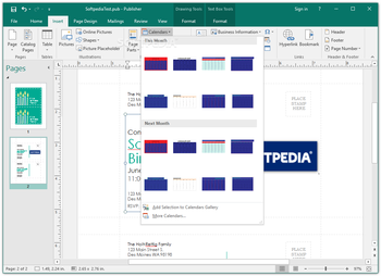 Microsoft Publisher screenshot 4