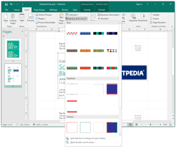 Microsoft Publisher screenshot 5