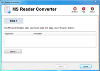 Microsoft Reader Converter screenshot 2