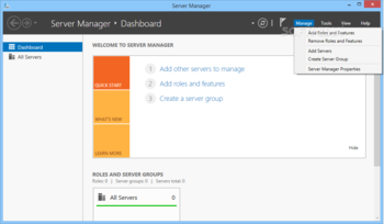 Microsoft Remote Server Administration Tools screenshot 3