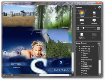 Microsoft Research AutoCollage screenshot 2
