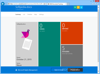 Microsoft Rights Management sharing application screenshot 6