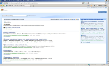 Microsoft Search Server Express 2010 screenshot 2