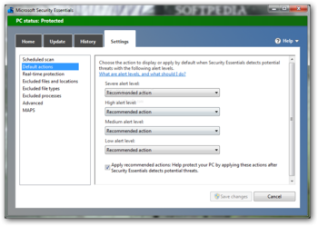 Microsoft Security Essentials screenshot 6