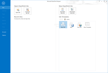 Microsoft SharePoint Designer screenshot