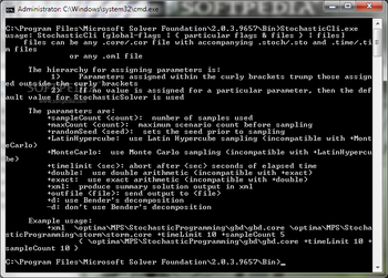 Microsoft Solver Foundation Express Edition screenshot 2