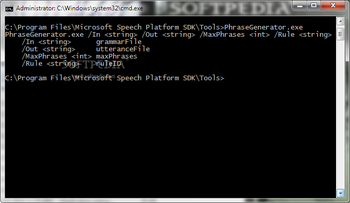 Microsoft Speech SDK screenshot 3
