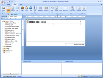 Microsoft SQL Server 2012 SP1 Report Builder screenshot 3