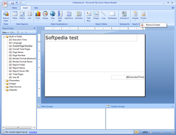 Microsoft SQL Server 2012 SP1 Report Builder screenshot 8
