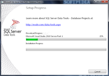 Microsoft SQL Server Data Tools screenshot