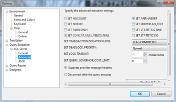 Microsoft SQL Server Management Studio Express screenshot 6