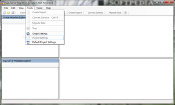 Microsoft SQL Server Migration Assistant for Oracle screenshot