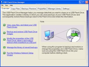 Microsoft USB Flash Drive Manager for XP screenshot