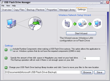 Microsoft USB Flash Drive Manager (Standard) screenshot 2