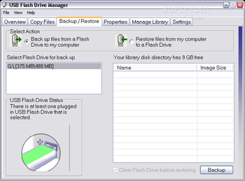 Microsoft USB Flash Drive Manager (Standard) screenshot 3