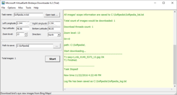 Microsoft VirtualEarth Birdseye Downloader screenshot 7