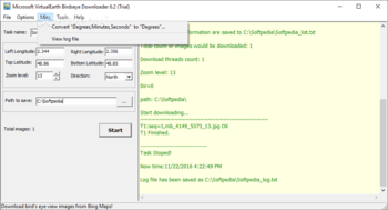 Microsoft VirtualEarth Birdseye Downloader screenshot 8