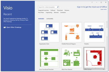 Microsoft Visio Professional screenshot