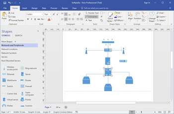 Microsoft Visio Professional screenshot 2