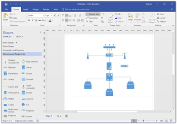 Microsoft Visio Standard screenshot 2