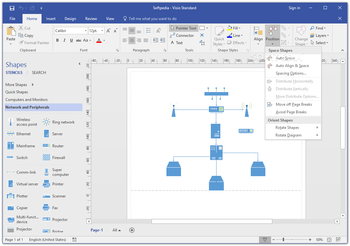 Microsoft Visio Standard screenshot 3