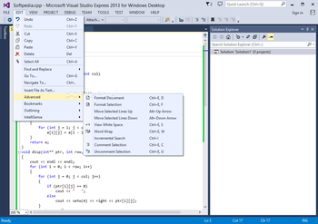Microsoft Visual Studio Express screenshot 3