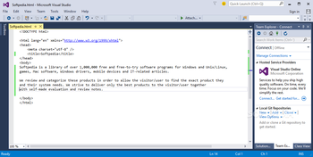 Microsoft Visual Studio Test Professional screenshot