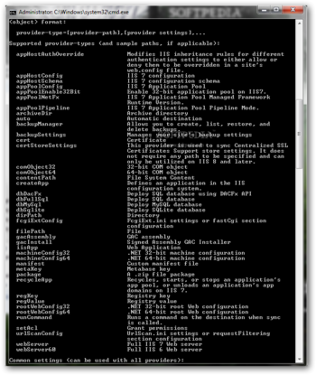 Microsoft Web Deploy screenshot 2