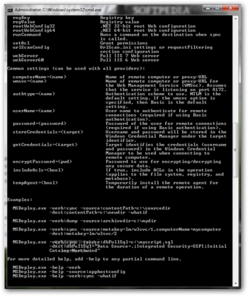 Microsoft Web Deploy screenshot 3