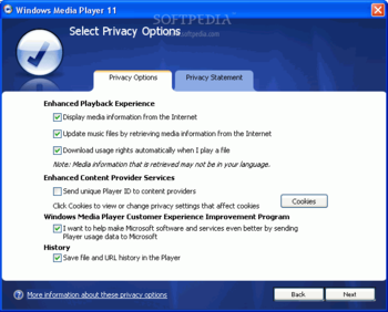 Microsoft Windows Media Player screenshot 3