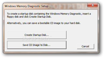 Microsoft Windows Memory Diagnostic screenshot