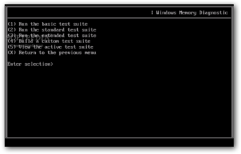 Microsoft Windows Memory Diagnostic screenshot 7