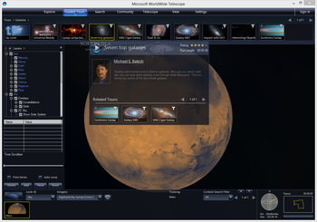 Microsoft WorldWide Telescope screenshot 5