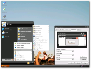 Microsoft Zune Theme for WinXP screenshot 3